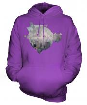 New York City Print Unisex Adult Hoodie