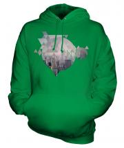 New York City Print Unisex Adult Hoodie