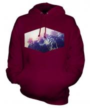 Summer Palm Trees Print Unisex Adult Hoodie