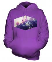 Summer Palm Trees Print Unisex Adult Hoodie