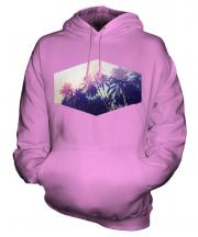 Summer Palm Trees Print Unisex Adult Hoodie