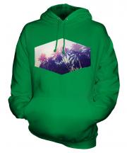 Summer Palm Trees Print Unisex Adult Hoodie