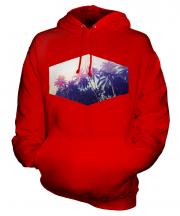 Summer Palm Trees Print Unisex Adult Hoodie