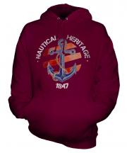Nautical Heritage 1847 Unisex Adult Hoodie