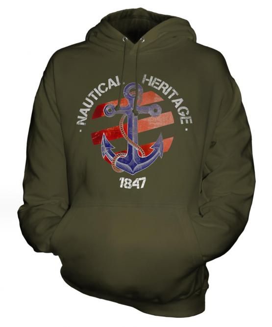 Nautical Heritage 1847 Unisex Adult Hoodie