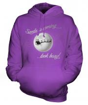 Santa Is Coming Unisex Adult Hoodie