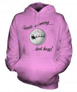 Santa Is Coming Unisex Adult Hoodie
