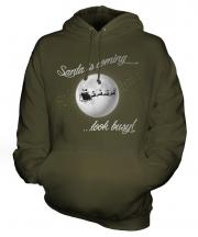 Santa Is Coming Unisex Adult Hoodie