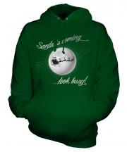 Santa Is Coming Unisex Adult Hoodie